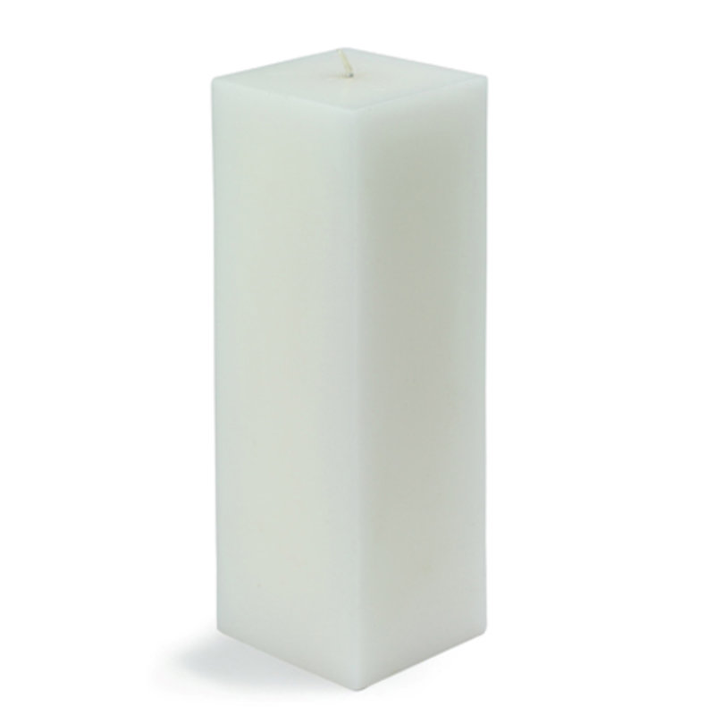 Pillar Candles Unscented Pillar Candle, White