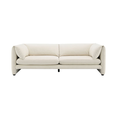 Jaeda Beige Linen Sofa