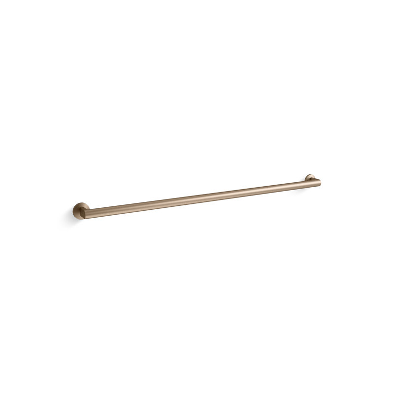 Components™ 18-In Grab Bar, 42" W, Vibrant Brushed Bronze