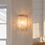 Elsie 1-Light Wall Sconce in Warm Brass by Breegan Jane