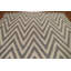 Tapis beige en laine noué à la main de conception unique 8 pi 4 po x 9 pi 9 po New Age