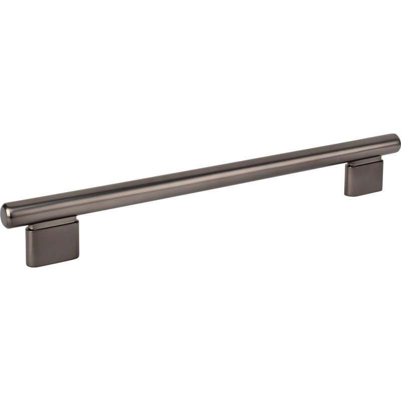 Holloway 12" Center To Center Bar Pull, Slate, 12"