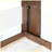 Full Size Murphy Bed with Foldable Desk, Walnut & White Finish, Space-Saving Wall Bed