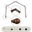 Tringle à rideaux à 4 côtés Tyoma en nickel satiné 13/16 po Tyoma-119114741-72252745