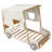 Wood  Car Bed With Pillow-393216755