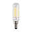 4 Watt 25 Watt Equivalent, T6 LED Dimmable Light Bulb, Daylight (3000K) E12/Candelabra Base