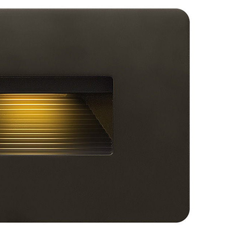 Bronze 4.5" Integrated LED Step Light