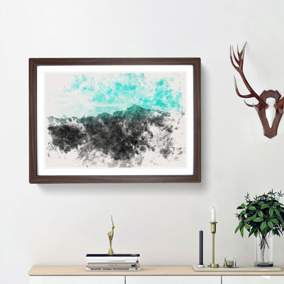Mint Green Sky - Framed Print
