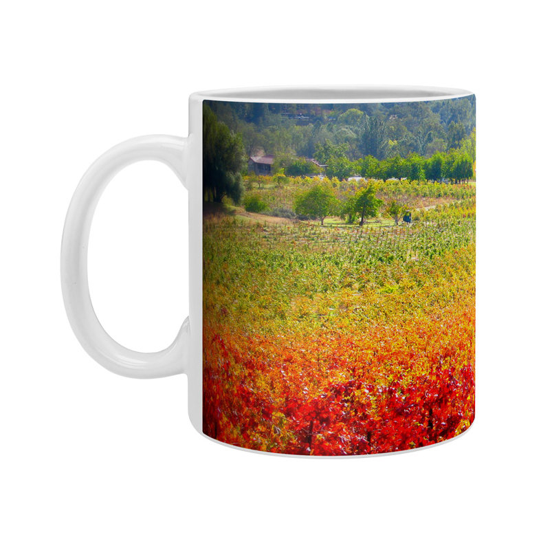 Grande tasse à café en céramique krista glavich automne