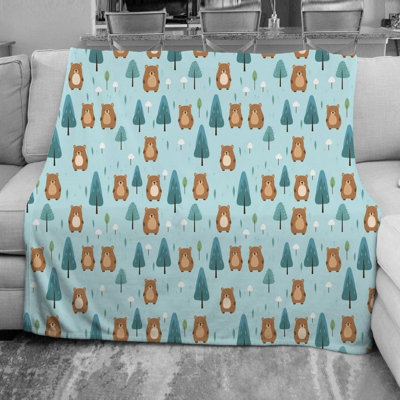  Bear Fleece Blanket