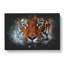 Tiger In The Blue - Wrapped Canvas Painting-56648014
