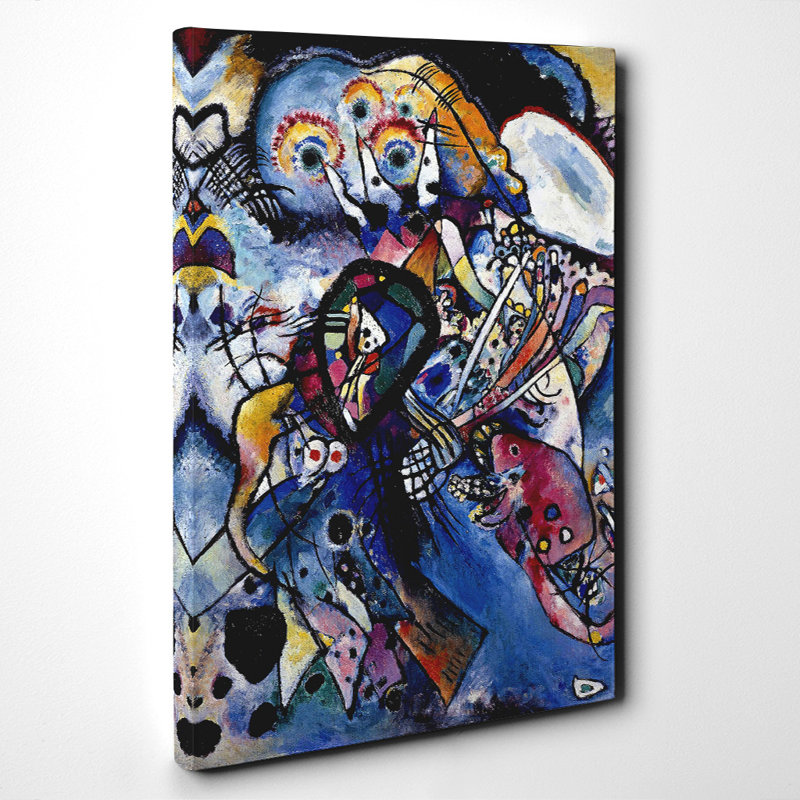 Wassily Kandinsky - Wrapped Canvas Painting, 50cm H x 35cm W