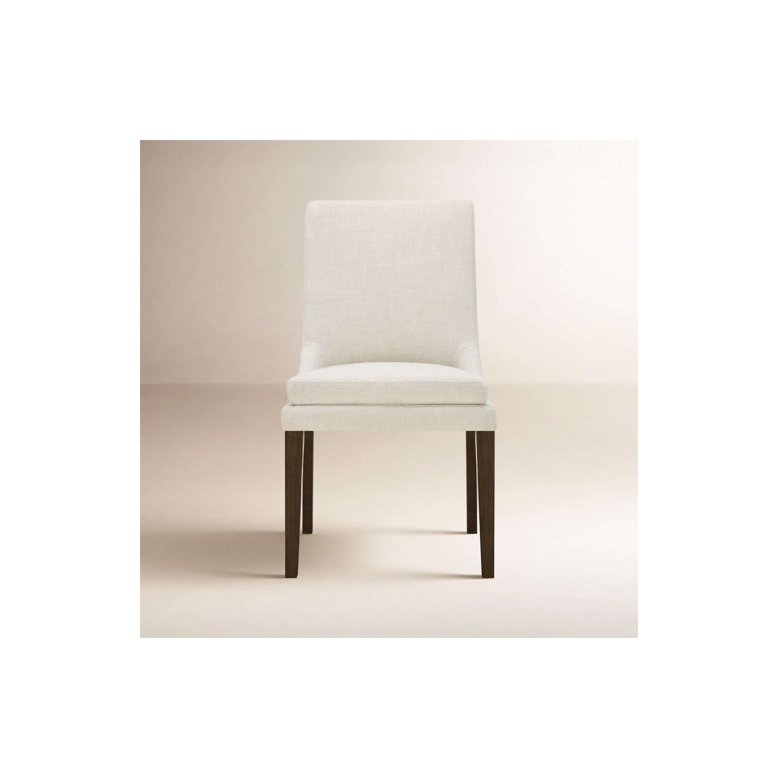 Niara Upholstered Side Chair, Effie Linen Performance Linen