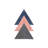 " Triangles I " by Seven Trees Design Painting Print-59556909