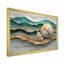 Coquillage et sable émeraude II - art mural bord de mer-1011811035-1011811039-1011811034