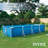 Intex 14ft x 33in Rectangular Above Ground Backyard Swimming Pool with Filter