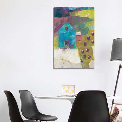 Cloverton Barn 1 Piece Wrapped Canvas Painting