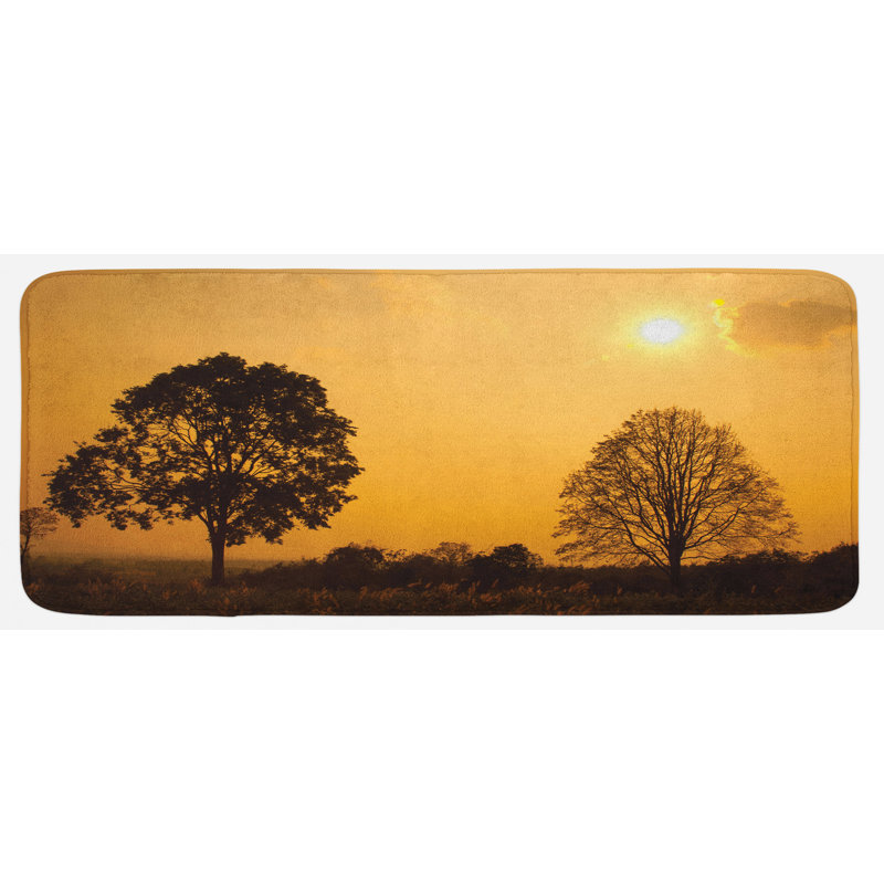 Tapis de cuisine tree