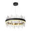 Hildegarde Dimmable Wagon Wheel LED Chandelier