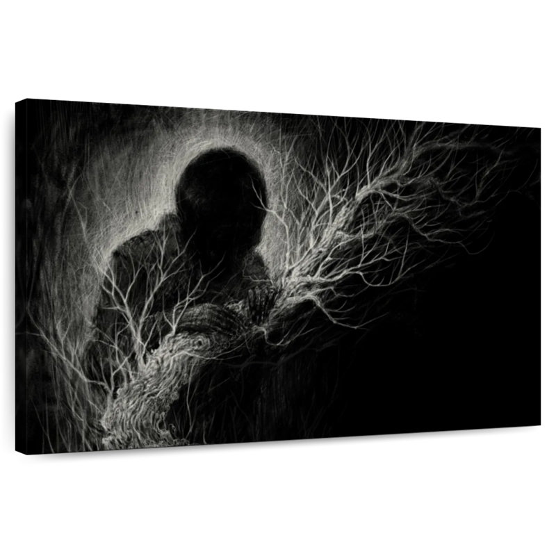 Kelan Scary, 20" H x 30" W