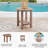 Aviles Outdoor End Table