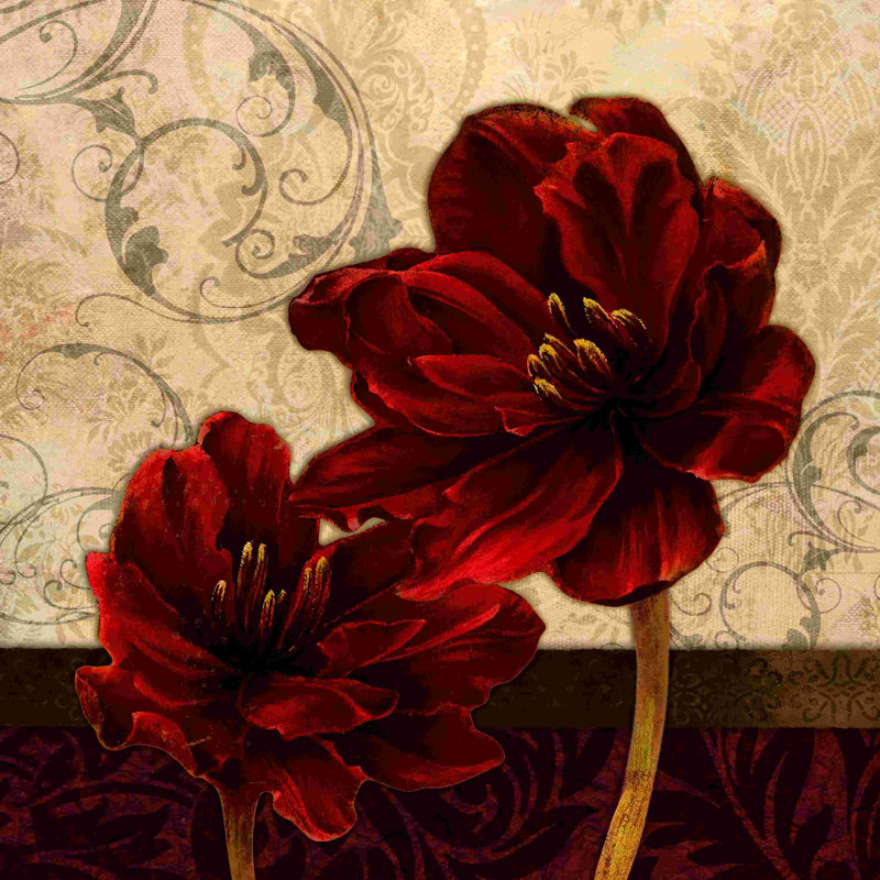 «Fancy Floral Compilation 3», impression sur toile tendue, H 20 po x l 20 po