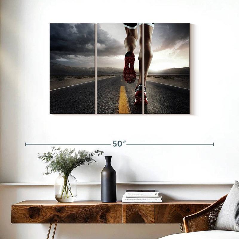 Sireci Highway Run, 24" H x 38" W