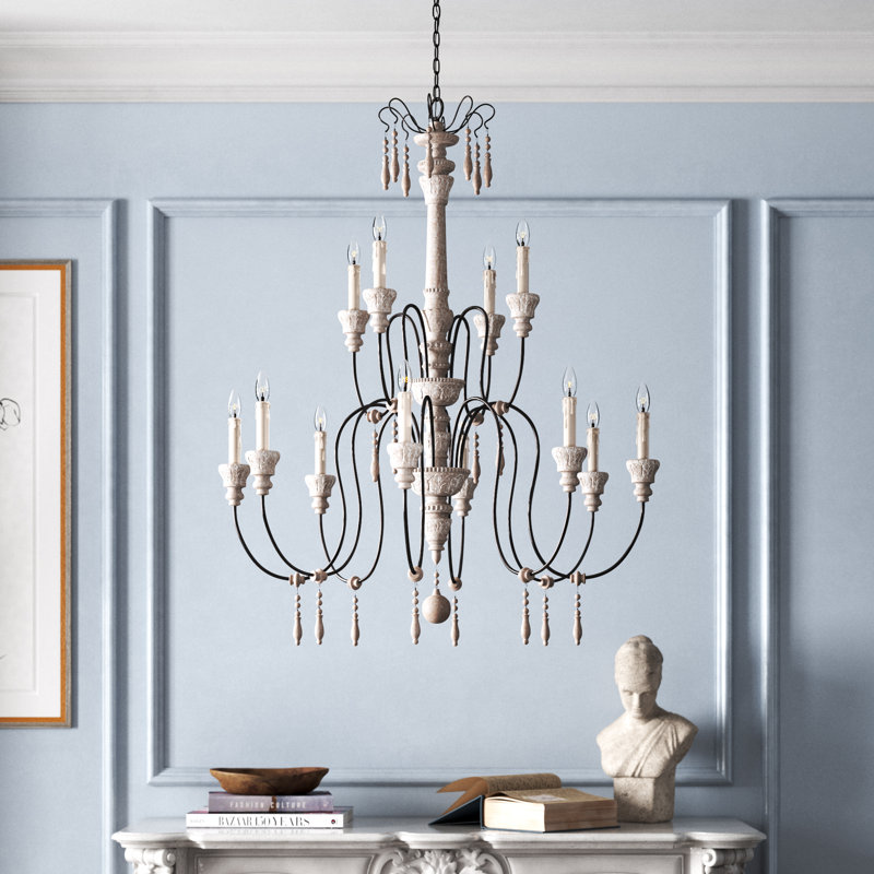12 - Light Dimmable Chandelier