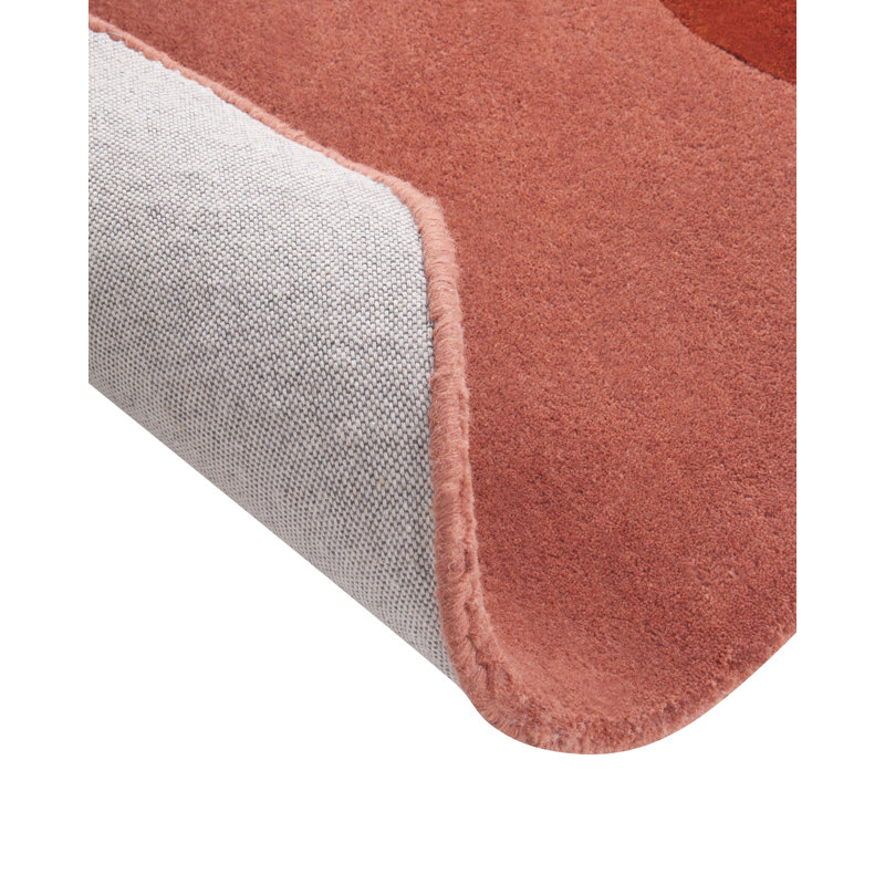 Denario Abstract Wool Hand Tufted 140cm X 140cm Area Rug