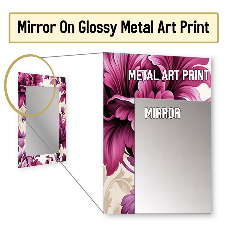 Zaanstad - Traditional Wall Mirror, 40 po x 30 po