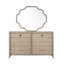 Commode transitionnelle l 63,6 po, chêne naturel