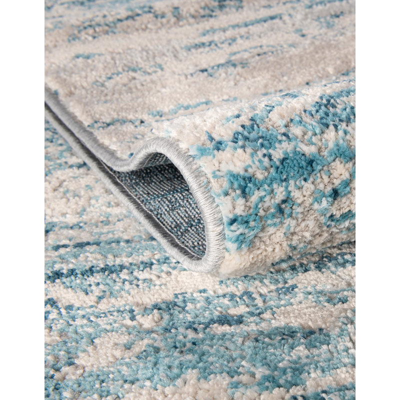 Frankton Blue Area Rug, Rectangle 10' x 14'1"