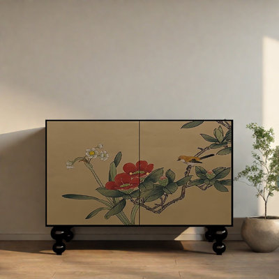 45.3" Wide Solid Wood Sideboard