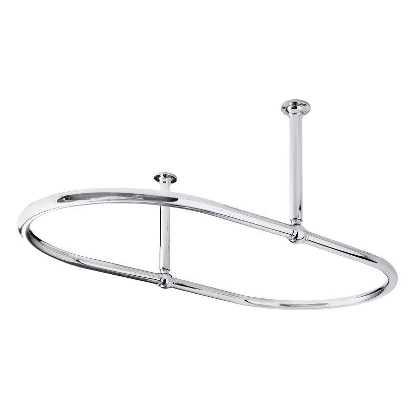 111cm Fixed Shower Curtain Pole