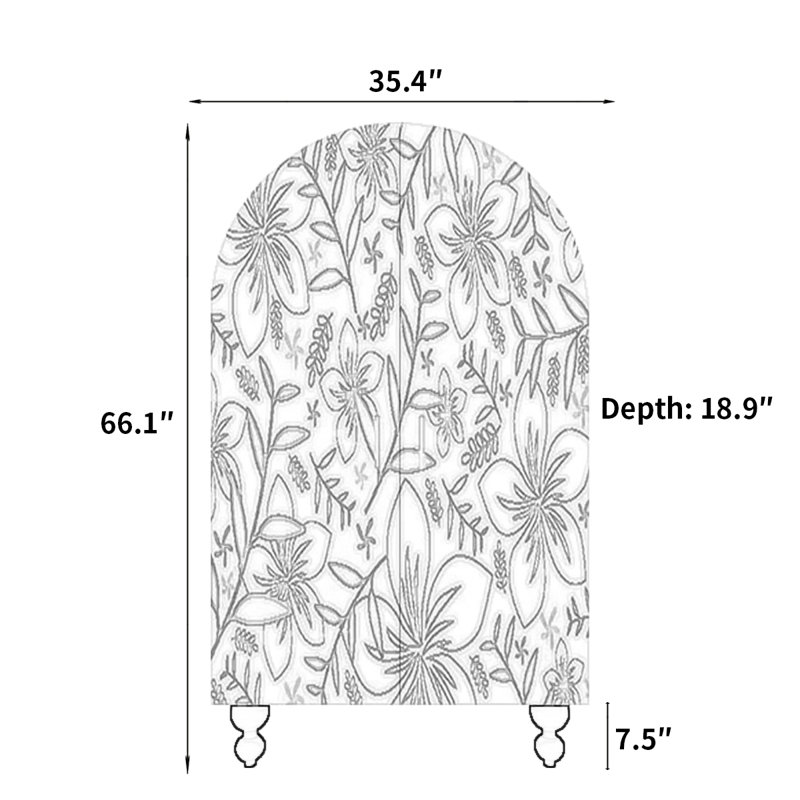 Garde-robe de style français moderne Home simple, Noir