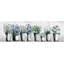 Tulips And Blues - Wrapped Canvas Painting-1119789272