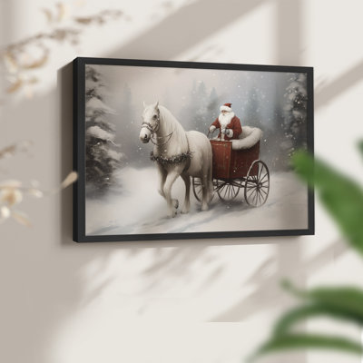 Chirstmas Art-CMXXI -Framed Print - Restickable