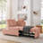 Convertible Sleeper Chair With Adjustable Backrest-107191438