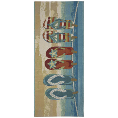 Thomasina Synthetic Non-Skid Kitchen Mat