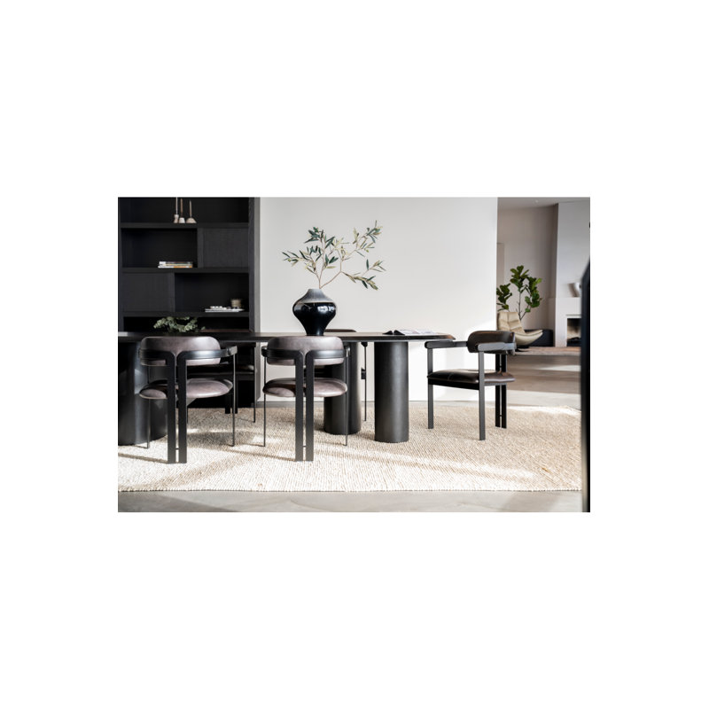 Dining Table Oak Dining Table, 30''H x 118''L x 47''W 