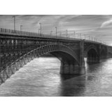 St. Louis Bridg Print by Chelsea Art Studio