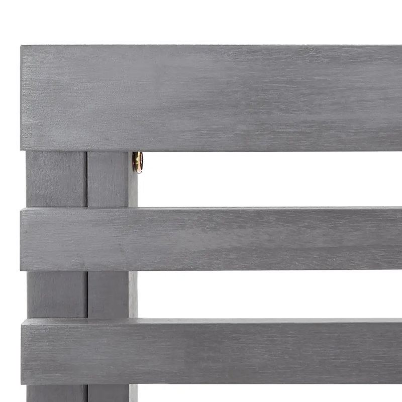 Brileigh Solid Wood Acacia Outdoor Bench