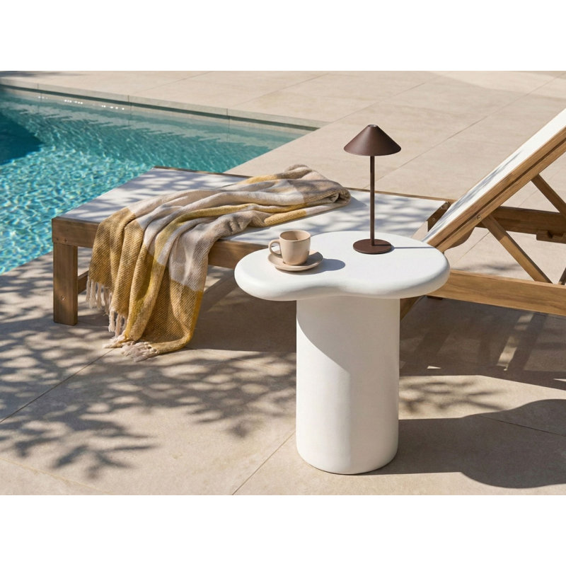 Pedestal End Table