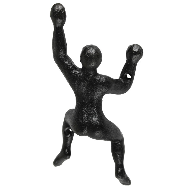 Climber Cast Iron Wall Hook