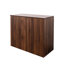 Bureau d'ordinateur avec tiroirs, rangement de bureau moderne en coin avec table extensible, bureau d'écriture