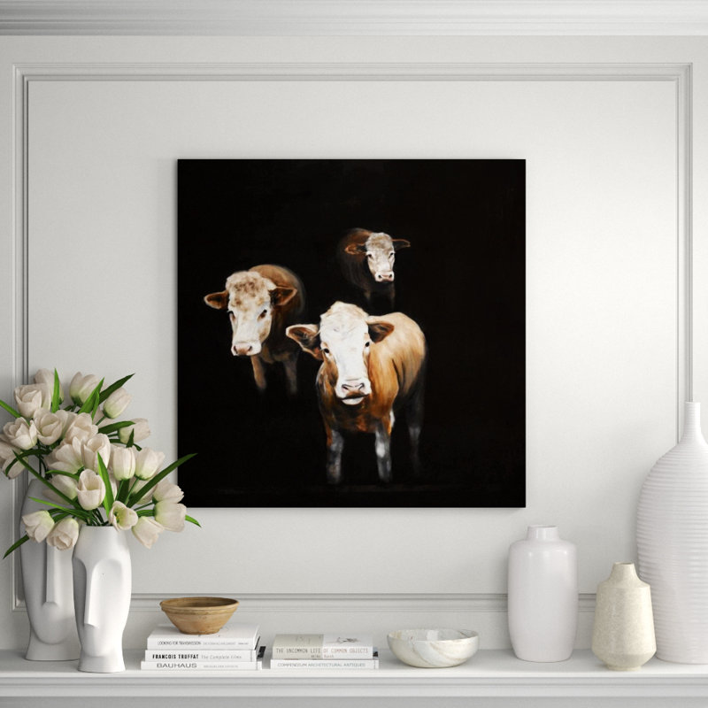Party Animals Print by GI Lab, Knife Gel, 36" H x 36" W