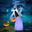 Fantôme d'Halloween gonflable avec citrouille, lumières DEL et conception imperméable pour des décorations d'extérieur effrayantes