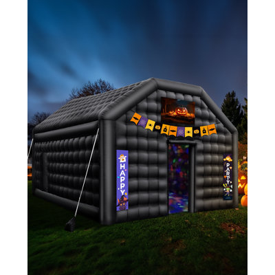 Inflatable Nightclub 19.7 x 16.4 x 12 Ft Blow Up Party Tent