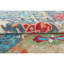 Hand Knotted Wool Area Rug in Dark Gray/Green/Red/Blue-788697188