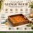 Handcrafted Floral Mango Wood Serving Tray